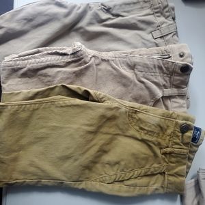 3 pairs of gently used size 6 boys khakis/cord lot